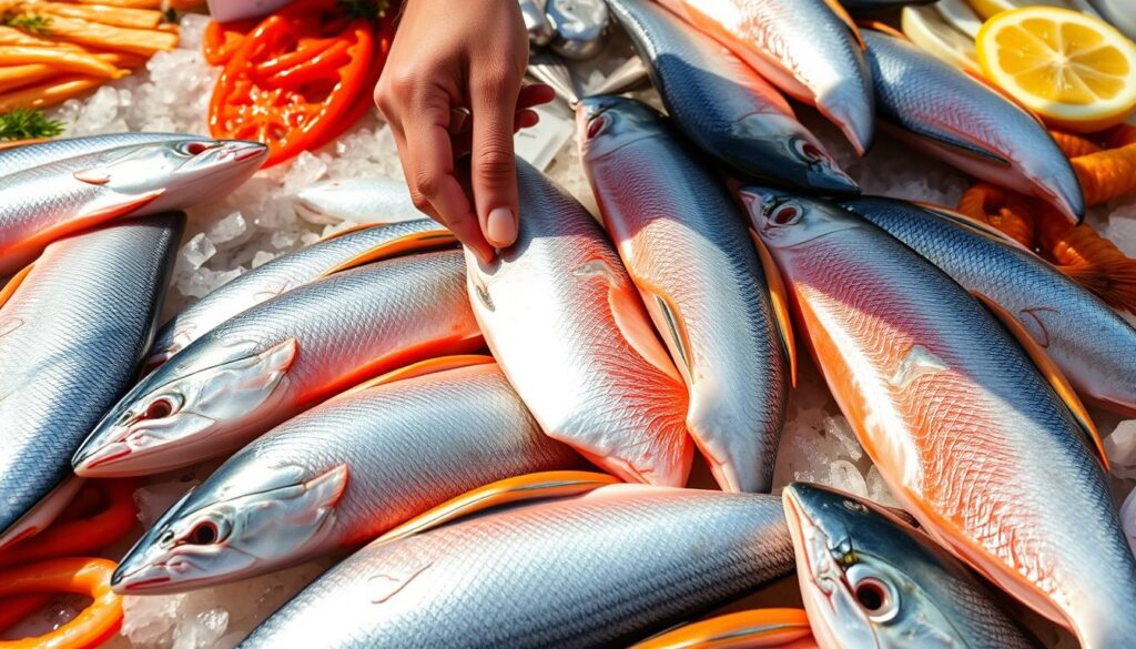 Selecting Silverbrite Salmon