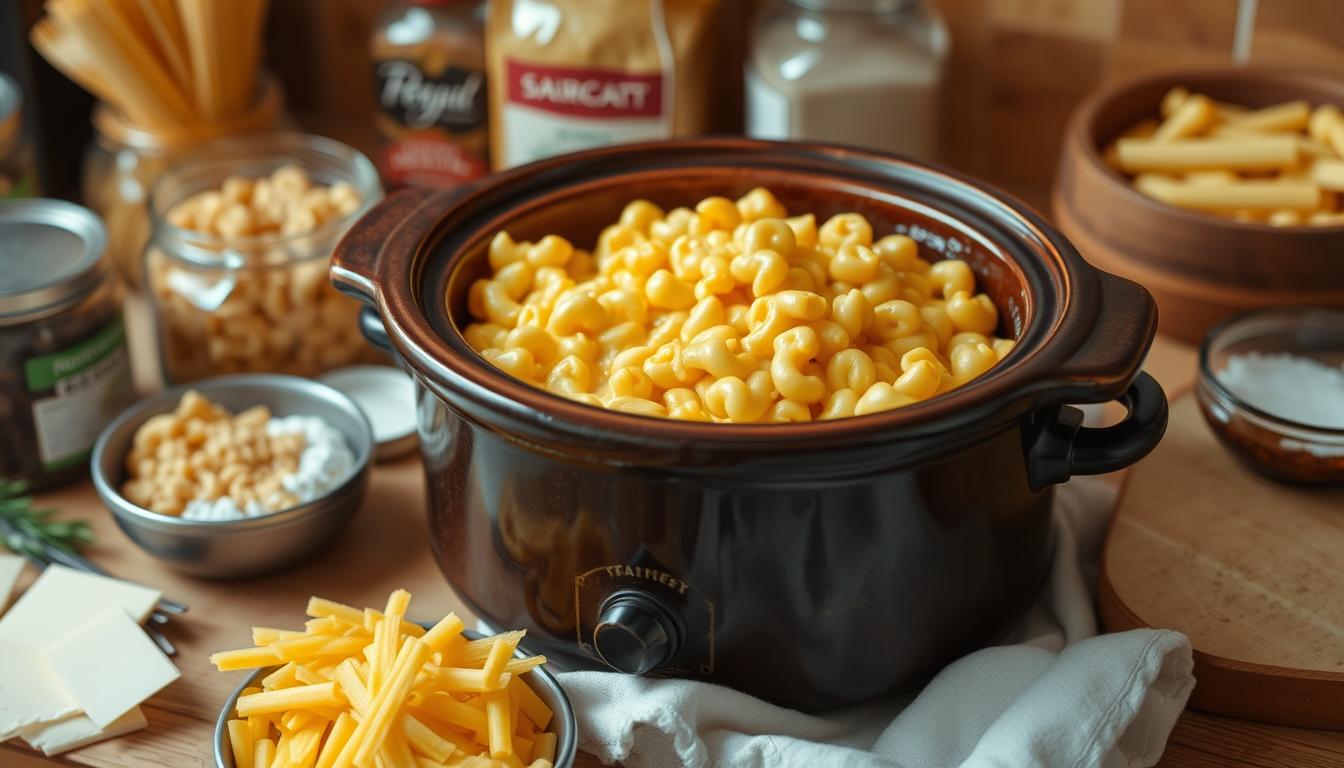 paula deen crockpot mac and cheese