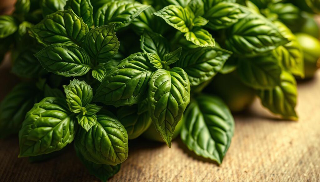 Fresh Basil Leaves for Pesto