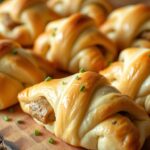 sausage and cream cheese crescents